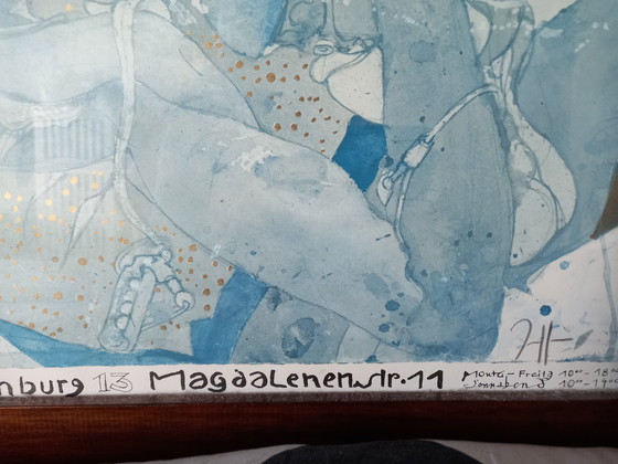 Image 1 of Aquarel, Horst Janssen Hamburg, 14-11-1929,         31-08-199531-