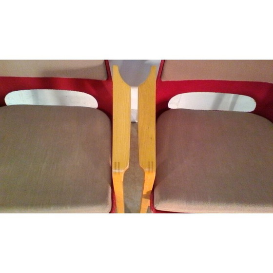 Image 1 of Set van 2 vintage lounge fauteuils van Miroslav Navratil - jaren 1960