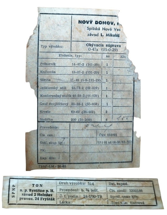 Image 1 of Tsjecho-Slowaakse stoelen van O. Haerdtl voor Ton, 1960S, set van 4