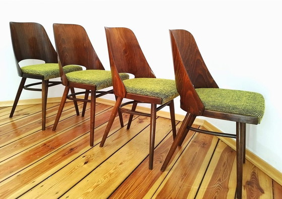 Image 1 of Tsjecho-Slowaakse stoelen van O. Haerdtl voor Ton, 1960S, set van 4