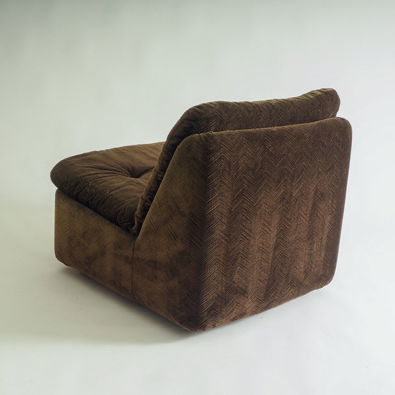 Image 1 of 70S Fluwelen 1 Zits Sofa