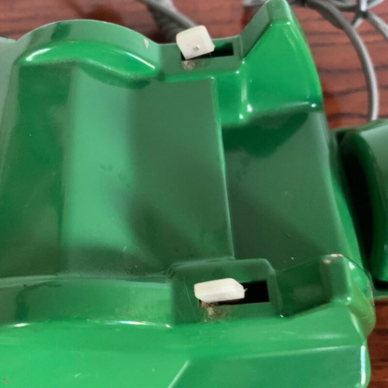 Image 1 of Vintage telefoon met wijzerplaat S63 groen