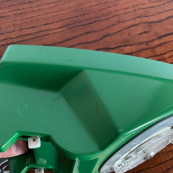 Image 1 of Vintage telefoon met wijzerplaat S63 groen