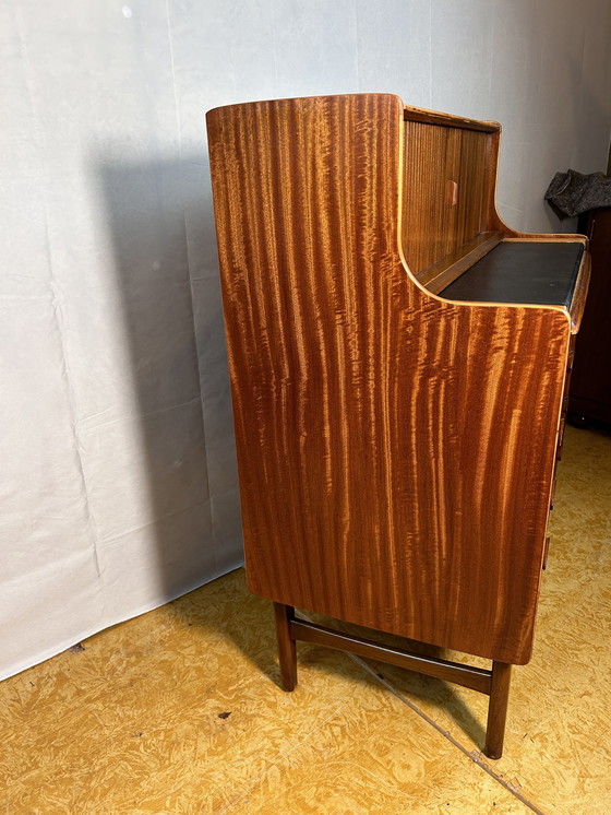 Image 1 of Mid Century Retro Vintage Teak Bureau 1960