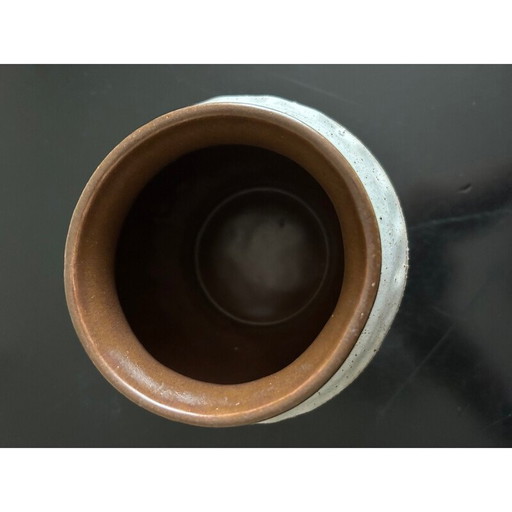 Set van 3 vintage aardewerk vazen, 1970