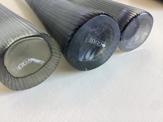 Image 1 of Guaxs 3x Glazen Tube Vazen
