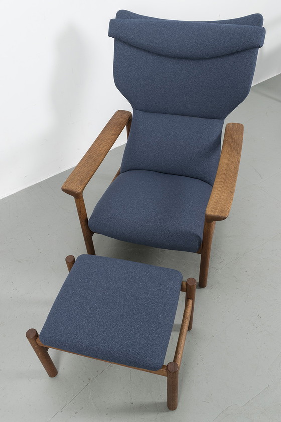 Image 1 of Sven Ivar fauteuil + voetenbankje