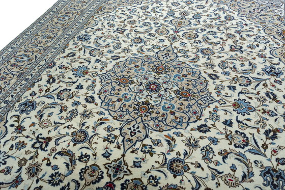 Image 1 of Handgeknoopt oosters Keshan tapijt - 403 x 296 cm
