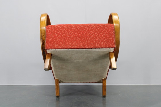 Image 1 of 1940S Jindrich Halabala Fauteuil, Tsjecho-Slowakije