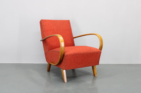 Image 1 of 1940S Jindrich Halabala Fauteuil, Tsjecho-Slowakije