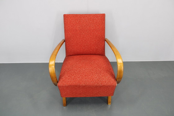 Image 1 of 1940S Jindrich Halabala Fauteuil, Tsjecho-Slowakije