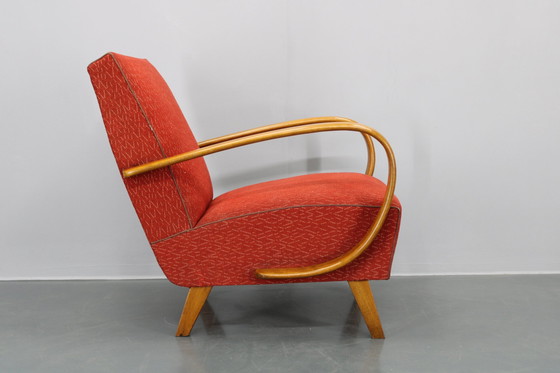 Image 1 of 1940S Jindrich Halabala Fauteuil, Tsjecho-Slowakije