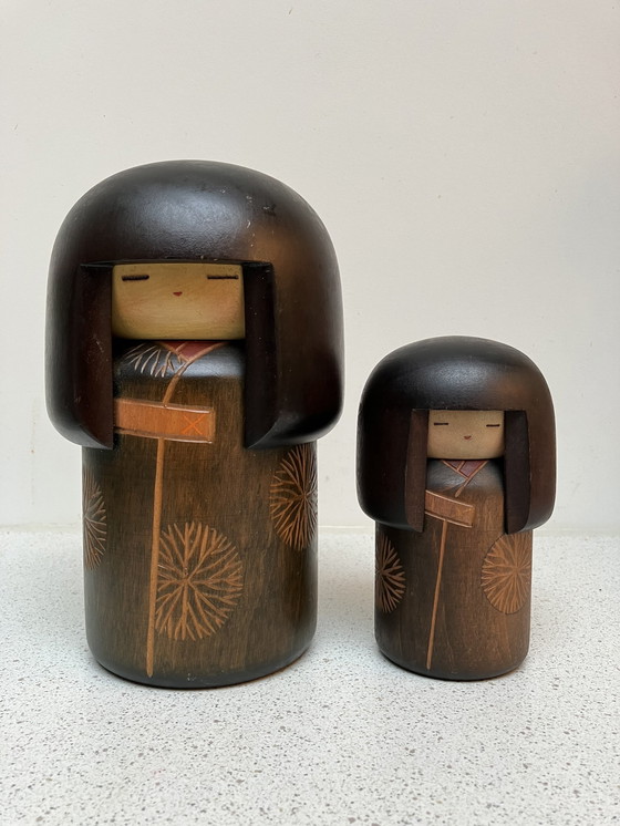 Image 1 of 2 Sosaku Kokeshi Van Sansaku Sekiguchi ‘Dojo’