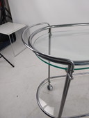Vintage barcart chrome