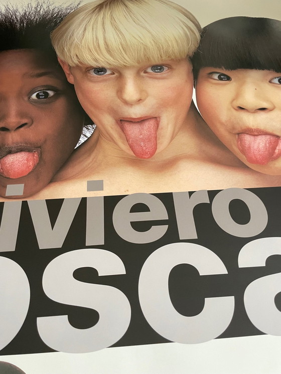 Image 1 of Oliviero Toscani, Fotografie en provocatie, Exibitie Poster, Peter Scholl 2024, Uldry Ag, Hinterkappelen