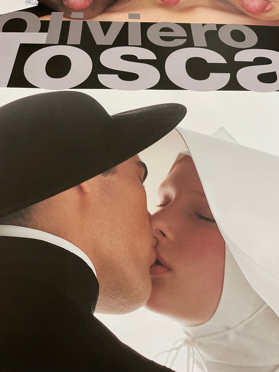 Image 1 of Oliviero Toscani, Fotografie en provocatie, Exibitie Poster, Peter Scholl 2024, Uldry Ag, Hinterkappelen