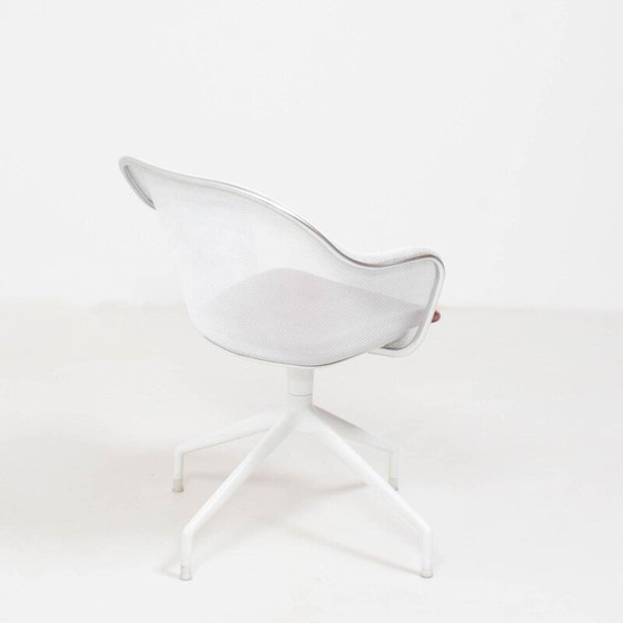 Image 1 of Vintage draaibare Luta-stoelen in leer, Antonio Citterio pour B&B Italia 2004