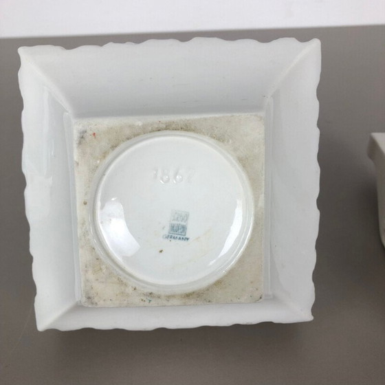 Image 1 of Paar vintage modernistische vazen van Peter Müller voor Sgrafo Modern, Duitsland 1960