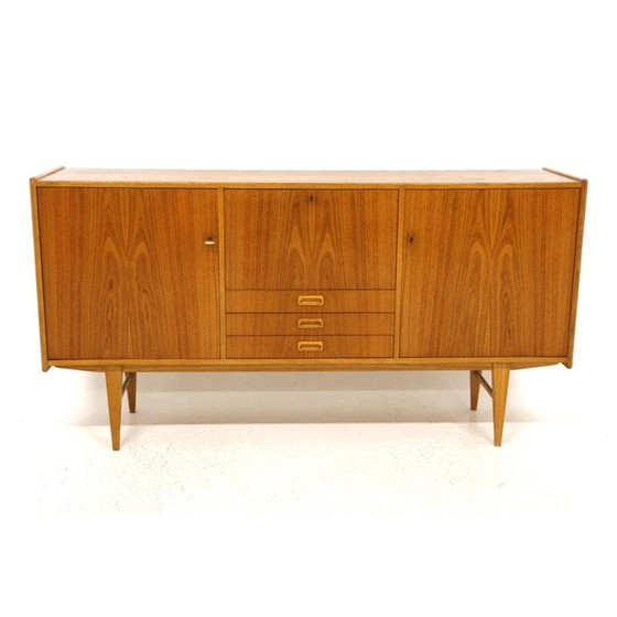 Image 1 of Vintage teakhouten dressoir, Zweden 1950