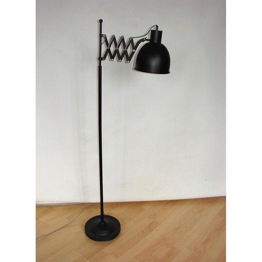 Vintage metalen vloerlamp, 1990