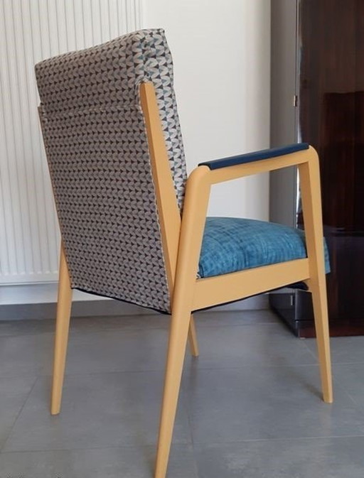 Vintage fauteuil in de stijl van Kai Kristiansen - Scandinavisch design