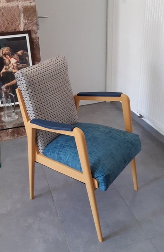 Image 1 of Vintage fauteuil in de stijl van Kai Kristiansen - Scandinavisch design