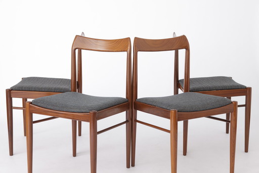 4 Vintage stoelen, jaren 1960-1970, Duitsland