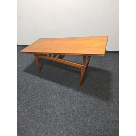 Image 1 of Vintage teakhouten salontafel van Kai Kristiansen, Denemarken
