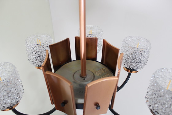 Image 1 of Vintage Hanglamp Jaren '70 - 8-Armig