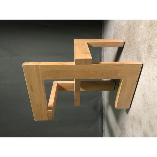 Paar vintage Steltman stoelen van hardhout