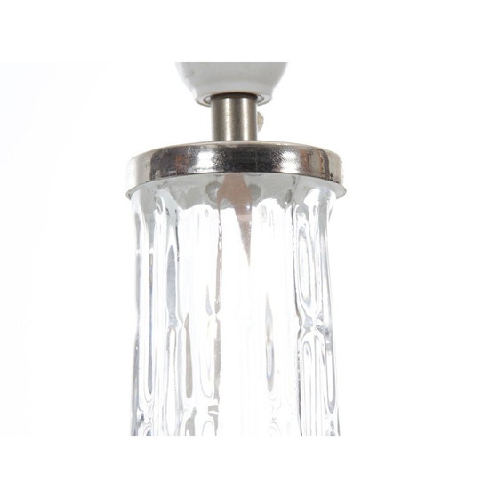 Image 1 of Paar vintage kristallen tafellampen van Carl Fagerlund voor Orrefors