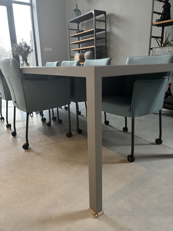 Image 1 of Metaform, K1 Eetkamertafel, 300*100 cm, Kleur Ceramic 555 Basalt Grey