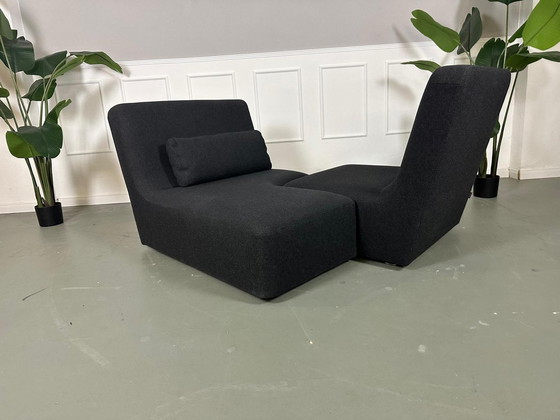 Image 1 of Ligne Roset Confluences Designer Bank Fauteuil Sofa Lounger