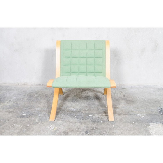 Image 1 of Set van 2 vintage "Ax" stoelen van Orla Molgaard & Peter Hvidt voor Fritz Hansen, jaren 1970