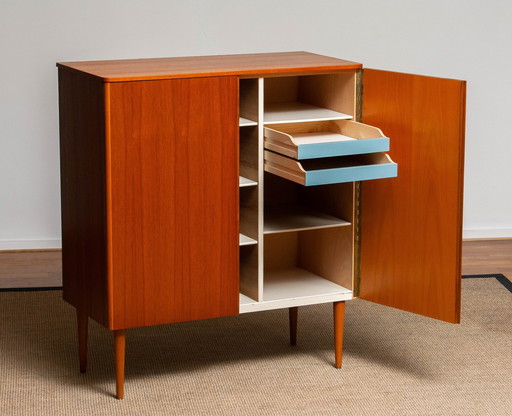 1950s Zweedse Teak Kast