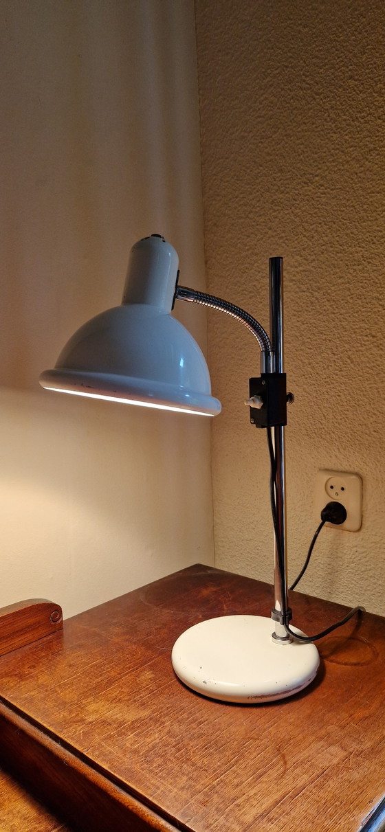 Image 1 of Vintage Bolhoedlamp tafelmodel jaren 60/70