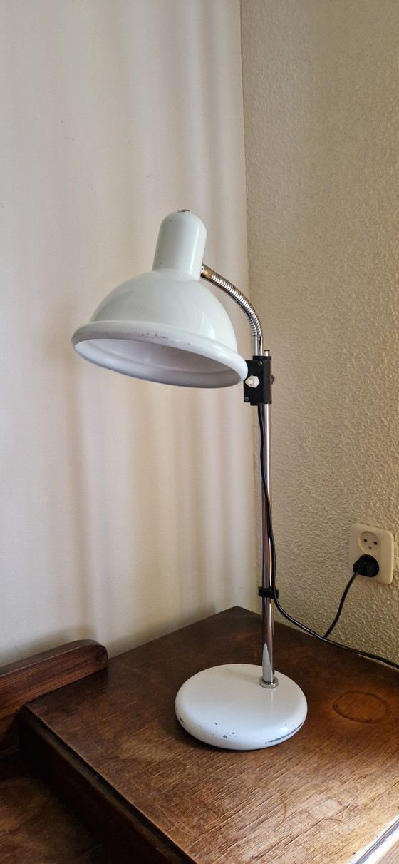 Image 1 of Vintage Bolhoedlamp tafelmodel jaren 60/70