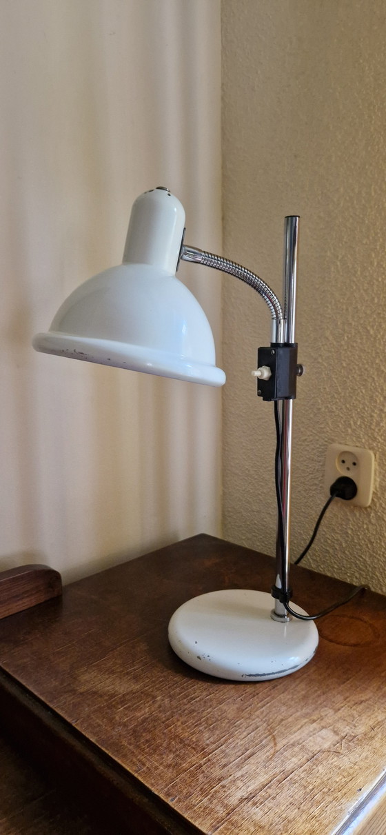 Image 1 of Vintage Bolhoedlamp tafelmodel jaren 60/70