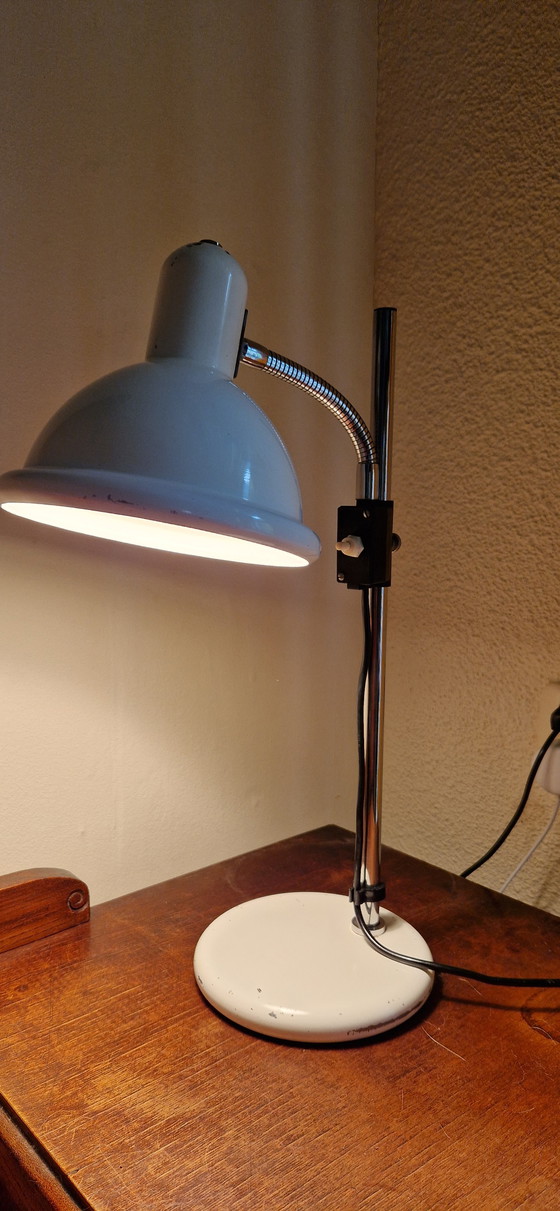 Image 1 of Vintage Bolhoedlamp tafelmodel jaren 60/70