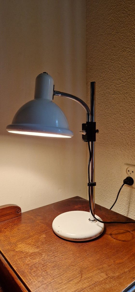 Image 1 of Vintage Bolhoedlamp tafelmodel jaren 60/70