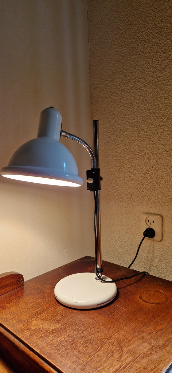 Image 1 of Vintage Bolhoedlamp tafelmodel jaren 60/70