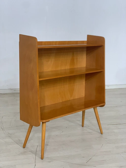 Mid Century ladekast gangkast boekenkast vintage