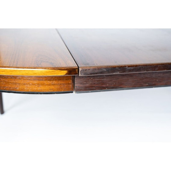 Image 1 of Vintage palissander eettafel van Omann Junior 1960