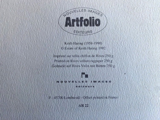 Image 1 of Pop Art - Man Op Vis - Keith Haring