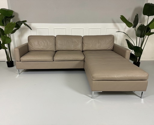 Brühl Alba Designer Sofa Donsvulling Leren Bank Zacht