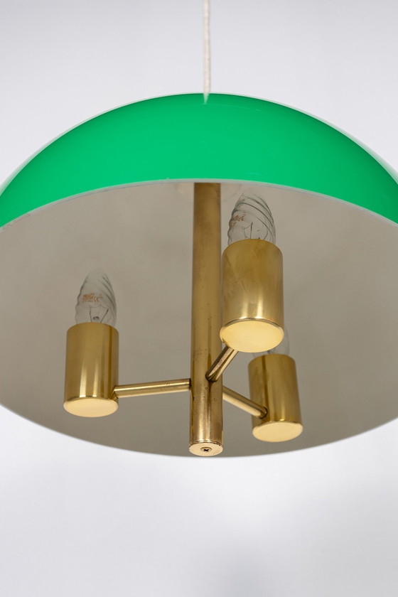 Image 1 of Space Age hanglamp groen