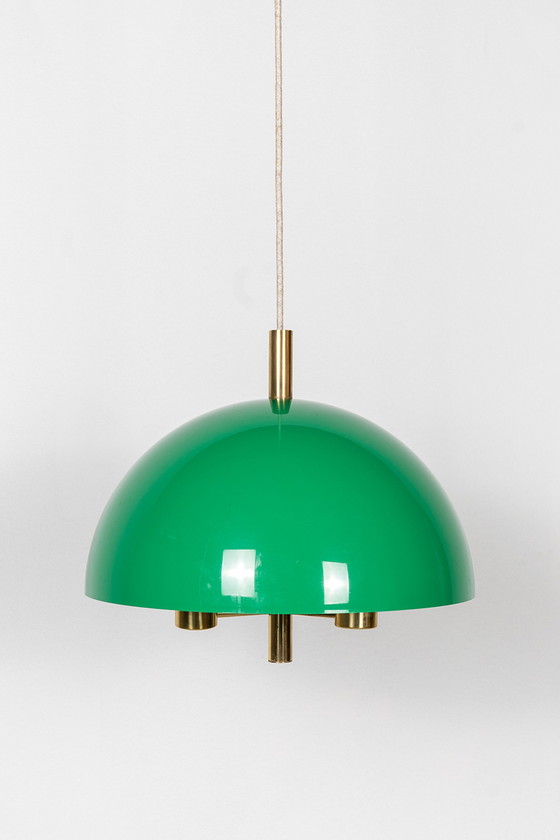 Image 1 of Space Age hanglamp groen