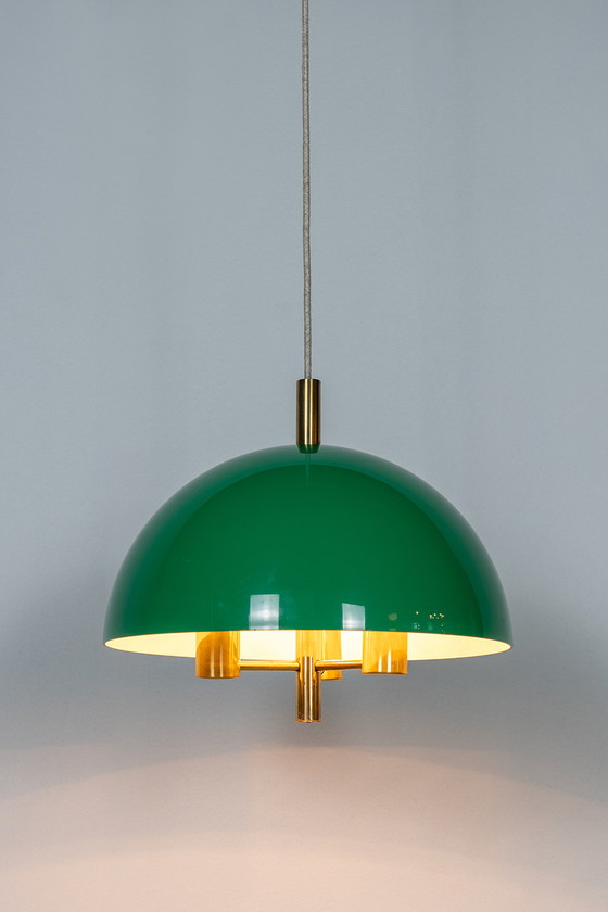 Image 1 of Space Age hanglamp groen