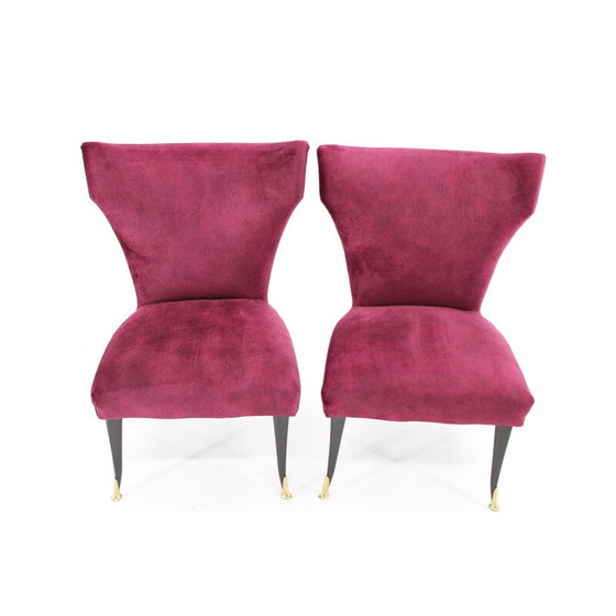 Image 1 of Paar vintage stoelen, Italië 1950