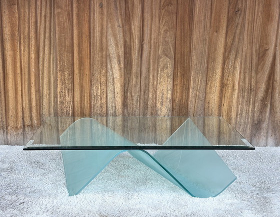 Image 1 of Vintage Glass Coffeetable